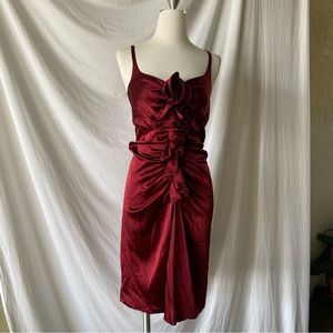 Susana Monaco Ruffle MIDI Dress